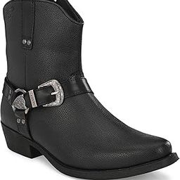 Men's Tan/Black Chelsea High Ankle Boots-image-25