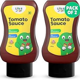 Little Joys Tomato Sauce Squeeze For Kids | No Refined Sugar, No Added Preservatives, No Chemicals | 100% Vegetarian | Tomato Ketchup With Jaggery | 320gm (Pack of 2)-image-10