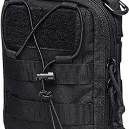 carry trip Sling Bag Multipurpose Tactical Sling Bag Crossbody Bag For Travel And Casual Sling Bag (Black 1)-picture-5
