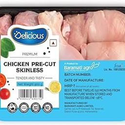 Elicious Fresh Frozen Chicken Precut Skinless, 900g-picture-14