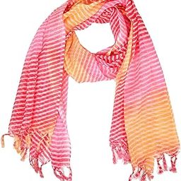 Rajasthani Tie and Dye Leheriya in Kota Doria Dupatta with Tassels for Regular Wear-4