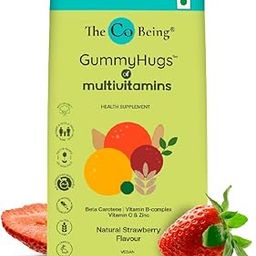 The Co Being Multivitamin Gummies | Daily Multivitamin Gummies for Kids, Men & Women | Immunity, Energy & Cognitive Support | Vegan | 30 Gummies | Natural Strawberry Flavor-picture-22