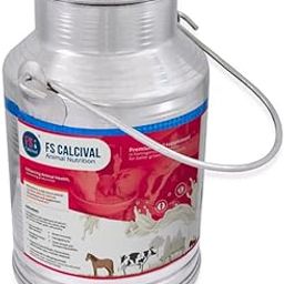 FS CALCIVAL- Liquid Calcium, Multi-Vitamin, Multi-NUTRIENTS Feed Supplement for Cattle, Horse, Poultry, Goat, Pig, Sheep, Dog, CAT, Turtle. (10 LTR Steel Jar)-image-16