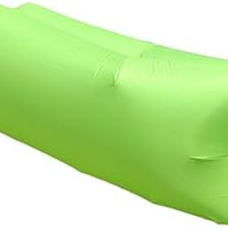 SECRET DESIRE Inflatable Air Lounger Sofa Portable Beach Chair for Traveling Garden Summer Green-image-48
