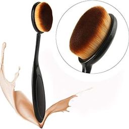 Oval Makeup Brush Perfect Makeup Brush for Face Concealer, Contour Kit and Face Powder Foundation (pack of 1)-54