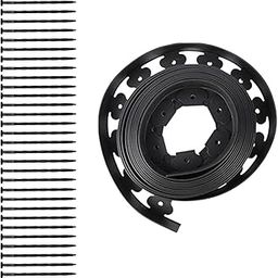 LOOM TREE® Garden Edging Border Garden Landscape Edging Borders for Flower Lawn Outdoor 10Cm Black | Yard, Garden & Outdoor Living | Gardening Supplies | Landscaping & Garden Materials-image-37