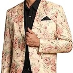 Men's Silk Blend Blazer-image-89