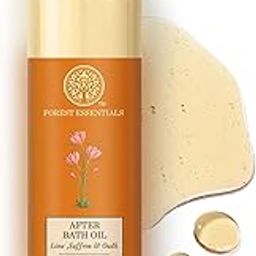 Forest Essentials After Bath Oil Lime Saffron Oudh | Ayurvedic Scented Natural After Shower Oil | For Nourished & Moisturised Skin-23
