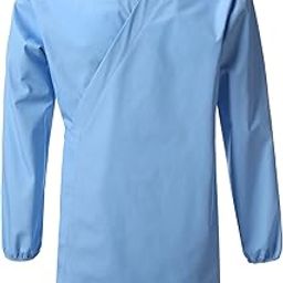 Unisex Multifunctional Long Sleeves Wrap Smock-image-21