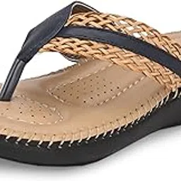 centrino Women's Thong Comfortable Ortho Care Ladies | Fashion Wear Sandal & Chappal | Soft Cushioned for More Comfort (2857)-picture-34