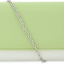Women Compact Clutch with Metal Chain-image-23