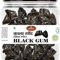 BNSN Pure & Original Kala Gond | Gond Siyah | Pure Jadibooti | for Joint Pain & Arthritis | Black Gum (100 Gm),Solid-image-52