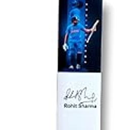 AEM™ Wood Rohit Sharma Showpiece Miniature Bat and Leather Ball for Office & Home Birthday Gift for Men & Boys (Not Original, They Can't Be Used for Playing Cricket)-image-31