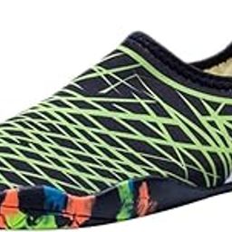 Women Men Slip on Water Shoes Aqua Sock Beach Swim Shoes 44 Blackish Green|Clothing, Shoes & Accessories | Athletic|1Pair Beach Shoes-image-12