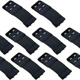 CALANDIS™ 10x Bra Extenders Stretch Clip on Bra Strap Extension 2 Row 2 Hooks Black | Bras & Bra Sets | Intimates & Sleep | Womens Clothing-image-75