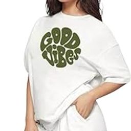 Women's Cotton Printed Night Suit Set || Women Tshirts & Shorts Sets || Lounge Set 2 Piece for Womens & Girls-image-24
