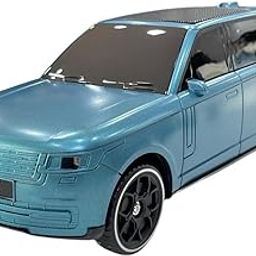 Multi Advertz Car Shape 10W Bluetooth Speaker with Solar Charging ! FM/USB/TF Card Support ! 1200 mAh Battery ! Type-C Charging ! Dual Flashlight with Phone Holder ! Bluetooth 5.3 (Blue)-15