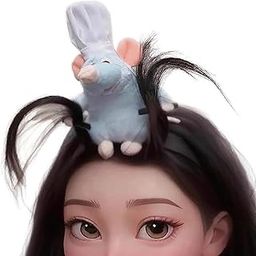 Hairband for Women, Mouse Ears Headband with 4.72 Inches Design, Comfortable Hair Bands for Women and Girls, Cute Inspired Hair Accessory for Workouts and Casual Wear-image-85