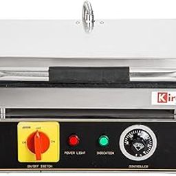 KIRAN ENTERPRISES 9 Slice Jumbo Electric Commercial Sandwich Maker Grill (Multicolor)-21