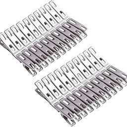 DGSELL CREATIONS Stainless Steel Clothes Pegs | Durable Metal Laundry Clips | Rustproof, Small Size for Drying Clothes, Papers, Towels, and More (40 Pcs)-image-71