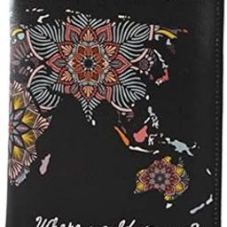 Black Synthetic Unisex Passport Cover (ADPWCMWM-001)-image-50