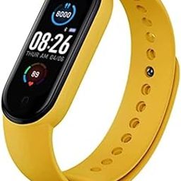 Drumstone (𝟭𝟱 𝗬𝗲𝗮𝗿𝘀 Special Warranty R5 Pro Bluetooth Smart Band Watch for Women with Fitness Tracking | The for Health Enthusiasts (𝐘𝐞𝐥𝐥𝐨𝐰)-8