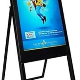 The Seven Colours LED Digital Standee Video Display Signage A Type for Brandings | Indoor Outdoor 43" Self Standing LED Video Screen Standee for Video Display-picture-10