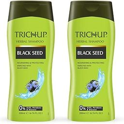 Trichup Black Seed Herbal Shampoo - Improve your Scalp Health with The Goodness of Black Seed - 200ml (Pack of 2)-54