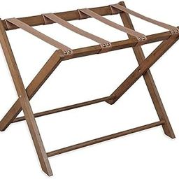 Wooden Luggage Rack with Shelf for Shoes, Accessories, Strong Bearing Sturdy Storage Free Space Wood Suitcase Rack Sheesham Wood Luggage Stand for Bedroom Hotel Guest Room with Solid Leg Quality A20-image-96
