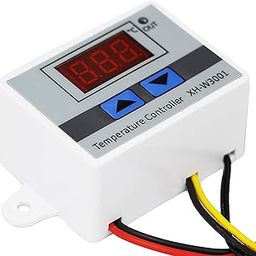 Konvio XH-W3001 Digital Display Temperature Controller 220V 10A | LED Temperature Controller with Thermostat Control Switch Probe-image-65