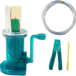 CALANDIS Mini Knitting Machine Easy Weaver Knitter DIY for Scarves Bracelets Sweaters Green | Crafts | Needlecrafts & Yarn | Crocheting & Knitting | Machine Knitting | Knitting Machines-image-3