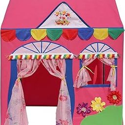 Homecute Hut Type Play Tent House for Kids Toys, for 2-12 Years Old Boys & Girls, Jumbo Size Play Tent House for Boys and Girls (Big Size Pink)-20