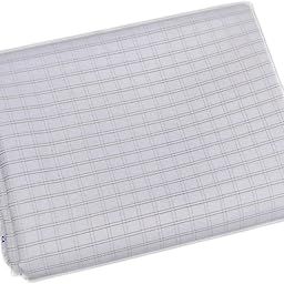 Premium Cotton Blend Unstitched White with Checks Shirt Fabric Cloth Piece for Men's (2.25 Meter Length 36 Inch Width) Formal Wear-image-22