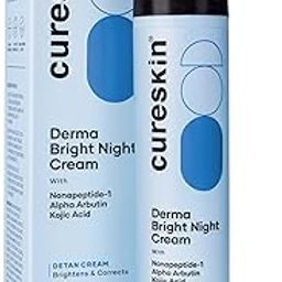 Cureskin Kojic Acid Face Cream Detan Pack | Tan Removal Cream | Skin Brightening Cream | Derma Bright Night Cream-image-61