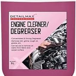 DETAILMAX Engine Cleaner Degreaser Concentrate 5L for Car and Bike, Water Based Non Toxic Formula,12 pH Alkaline-based can be Diluted 50ml in 1 Litre Water, Tough on Dirt but Easy on Engine.-image-25