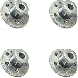 (4 pc) Pro3D Flanged Coupling for 6mm shaft motor - Shaft Coupling-1