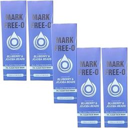 mark free o face wash oil clear and dust controll for all skin type 100 ml pack of 5-56
