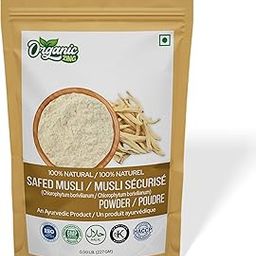 Organic Zing Safed Musli Powder 227g (Chlorophytum Borivilianum) | Natural Herbal Supplement | Pack of 1-8oz-image-22