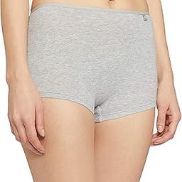 Women's Cotton Boyleg (Pack of 1) (SS04_Light Grey Melange_Large_Light Grey Melange_L)-picture-11