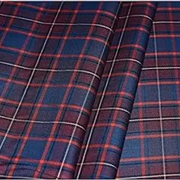 arvind Men's Pure Cotton Checkered 1.60 Unstitched Shirt Fabric (TY74A1, Free Size)-picture-30