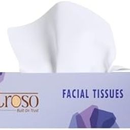 Troso All-Purpose Soft Tissues – 2-Ply Facial Tissues for Car & Home Use – 100 Pulls x 4 Boxes (400 Pulls Total) – Soft, Absorbent & Biodegradable Tissues-picture-27