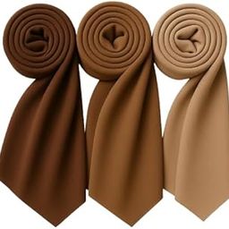 Trending Plain Chiffon Georgette Fancy Hijab/Scarves/Shawl/Stoles/Duppatta Combo of 3 Muslim Women Malaysian Soft College Girls Abaya Scarf Collection-image-67