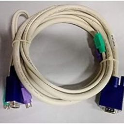 Color-Coded Single KVM Cable PS2 Mouse, Keyboard VGA Cable for switchview OSD, 10-ft-19