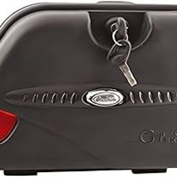 CARIZO Bike Side Luggage Box Black 10 Ltrs with Lock and Reflector Compatible with Hero Passion Pro BS6-picture-32