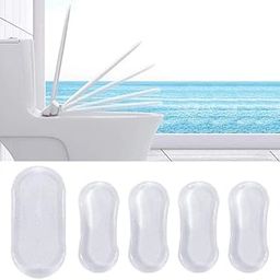 SHARKWAVE™ 5 Pcs Universal Toilet Seat Bumper Bathroom Hardware Bidet Toilet Seat Lid Bumpers Strong Adhesive Fitting | Home & Garden | Home Improvement | Plumbing & Fixtures | Toilet Seats-image-34