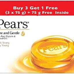 Pears Pack of 4 Pure & Gentle Bathing Bars-image-37