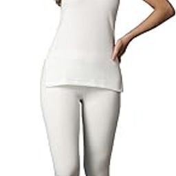 Thermal Set : Sleeveless Top + Trouser Ladies Body Warmer/Female Winter Innerwear Set of 1-image-2