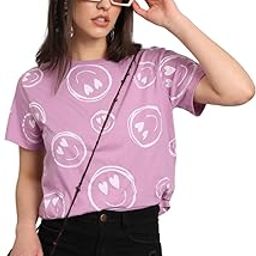 Women Cotton Half Sleeve Round Neck Tshirt-image-54