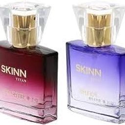 Skinn By Titan Women's Fruity Scent Perfume Spray, Celeste And Sheer, 25Ml (Pack Of 2)-image-2