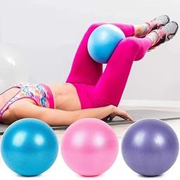 VARTI Exercise Ball Anti-Slip Fitness Training Ball for Pilates, Yoga, Birthing, Stability & Physical Therapy (Pack of 1)-image-91